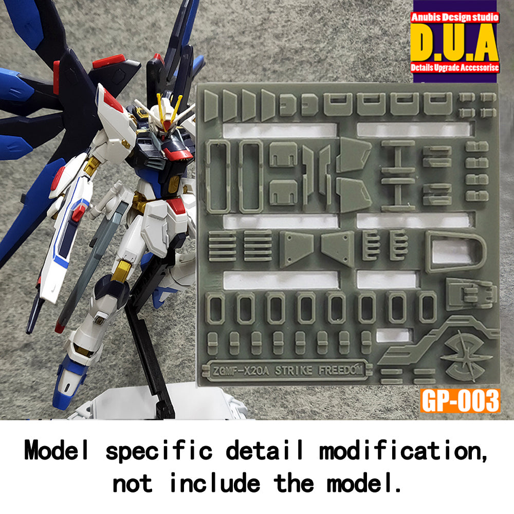 ANUBIS GP001-050 (GP series) 3D Print Addon Detail Parts For MG HG RG GUNDAM