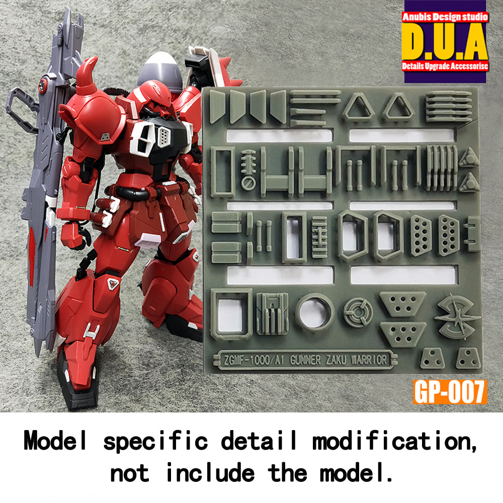 ANUBIS GP001-050 (GP series) 3D Print Addon Detail Parts For MG HG RG GUNDAM