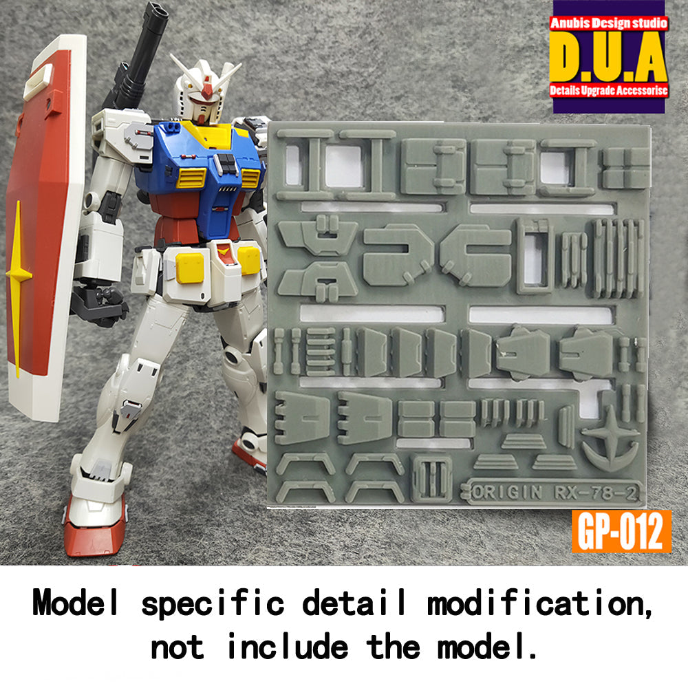 ANUBIS GP001-050 (GP series) 3D Print Addon Detail Parts For MG HG RG GUNDAM