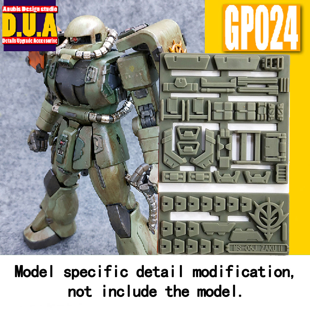 ANUBIS GP001-050 (GP series) 3D Print Addon Detail Parts For MG HG RG GUNDAM