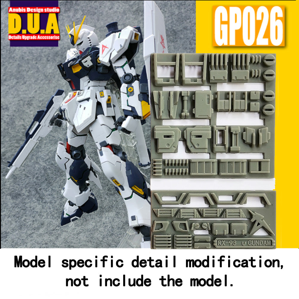 ANUBIS GP001-050 (GP series) 3D Print Addon Detail Parts For MG HG RG GUNDAM