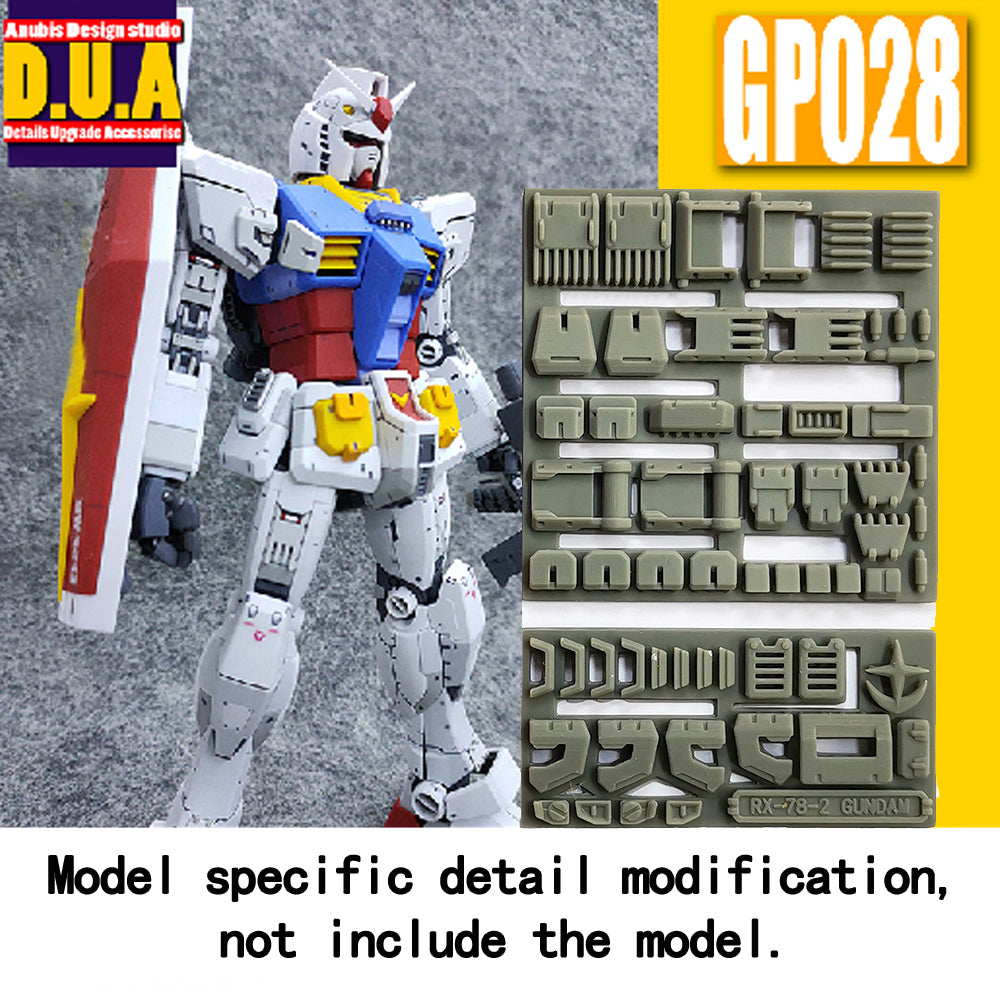 ANUBIS GP001-050 (GP series) 3D Print Addon Detail Parts For MG HG RG GUNDAM