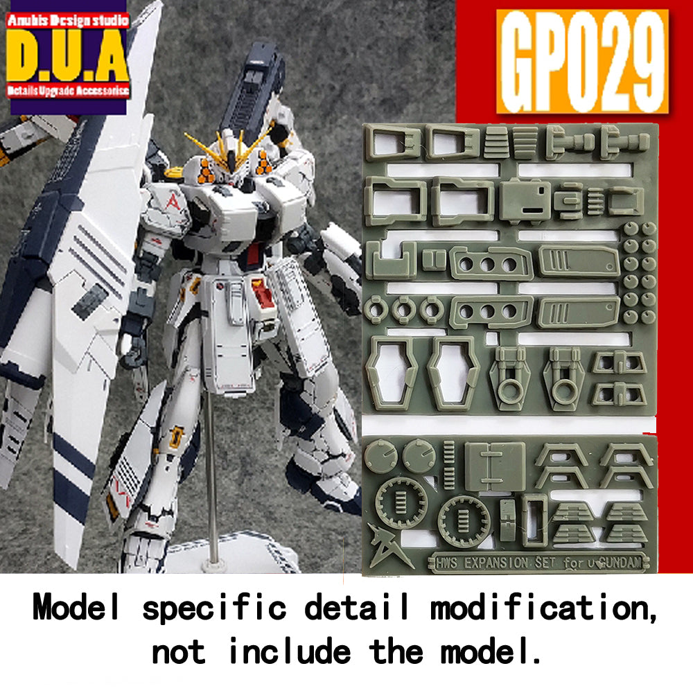 ANUBIS GP001-050 (GP series) 3D Print Addon Detail Parts For MG HG RG GUNDAM