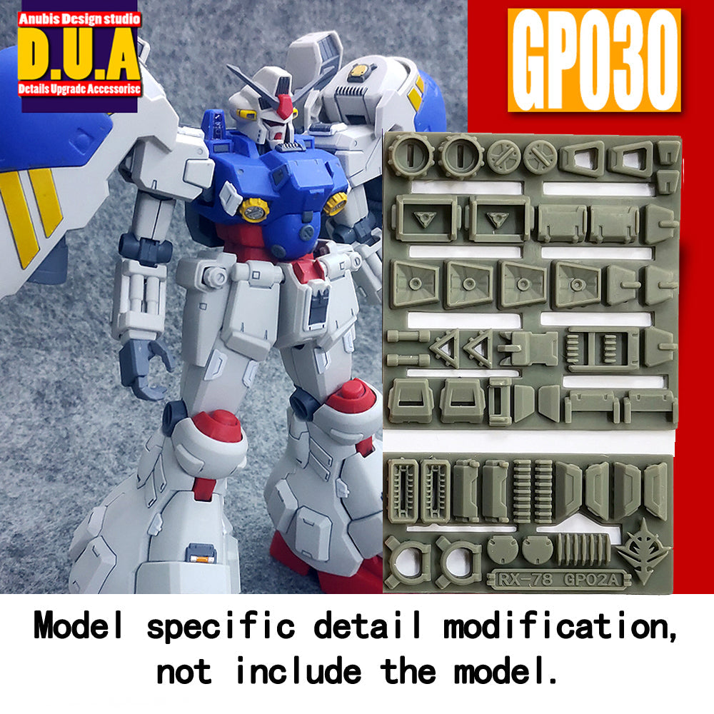 ANUBIS GP001-050 (GP series) 3D Print Addon Detail Parts For MG HG RG GUNDAM