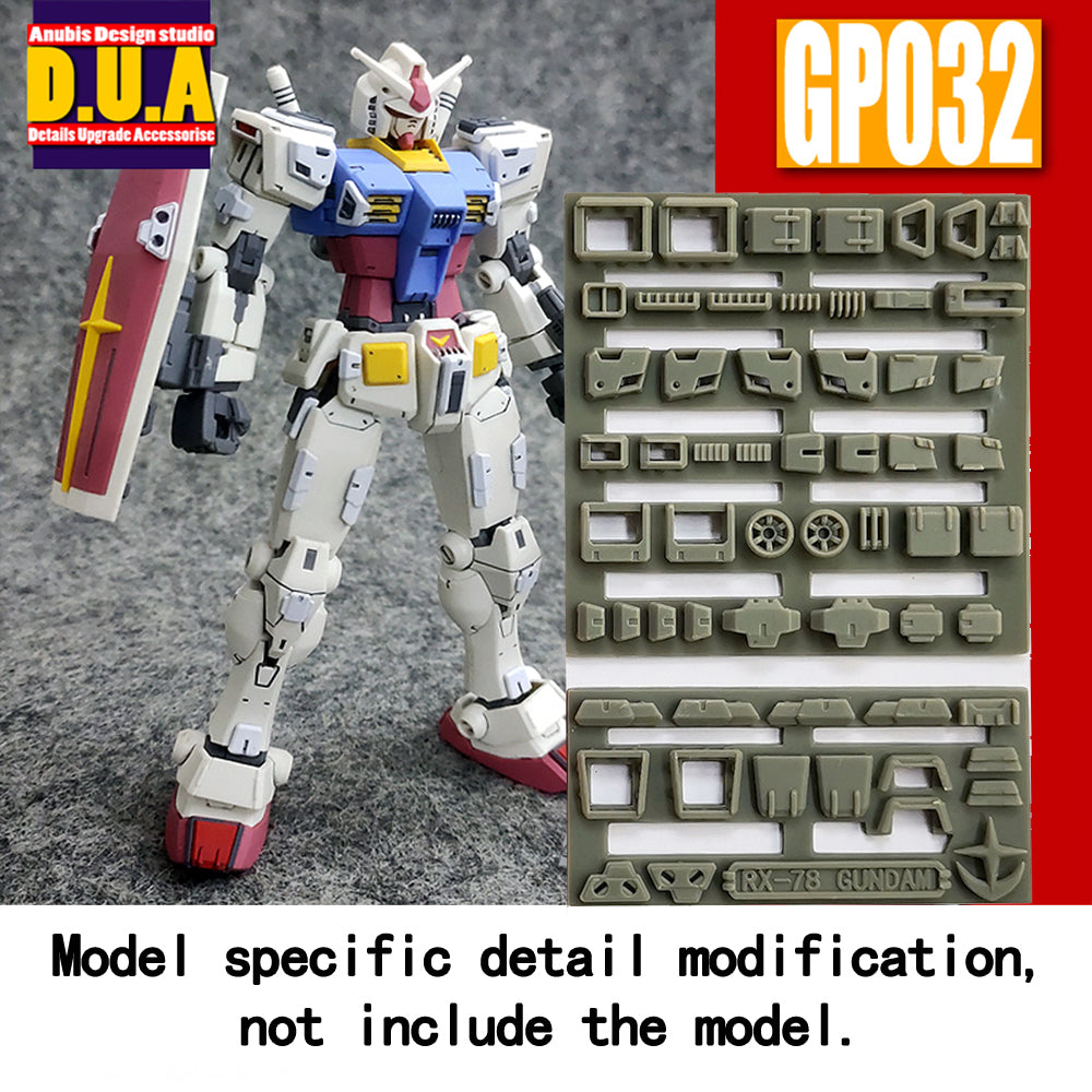 ANUBIS GP001-050 (GP series) 3D Print Addon Detail Parts For MG HG RG GUNDAM