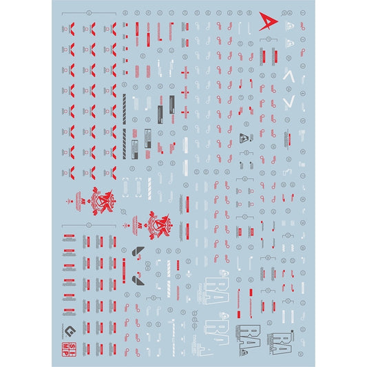 EVO MG NU Ver.Ka Fluorescent Water Slide Decal