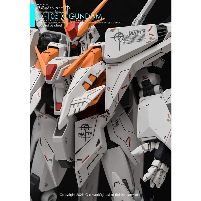 YAN Water Slide Decal For GHOST HG HGUC RX-105 Xi Gundam