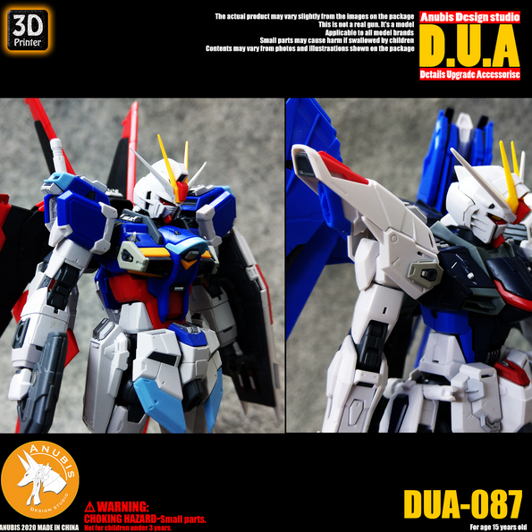 Anubis DUA087 3D Print Addon Detail Parts For MG HG RG Gundam