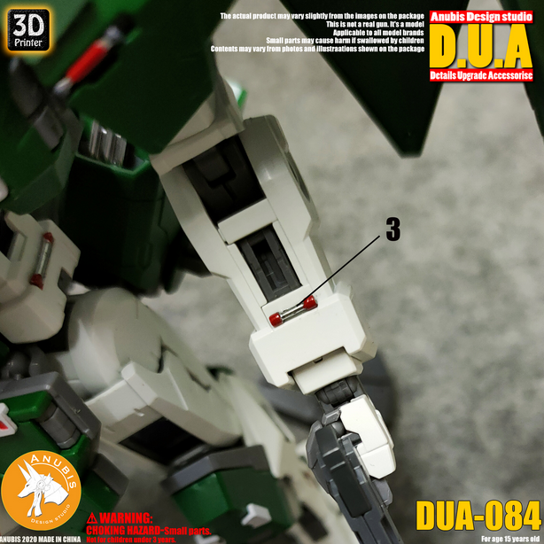 Anubis DUA084 3D Print Addon Detail Parts For MG HG RG Gundam