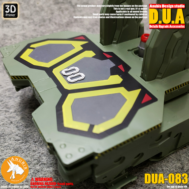 Anubis DUA083 3D Print Addon Detail Parts For MG HG RG Gundam