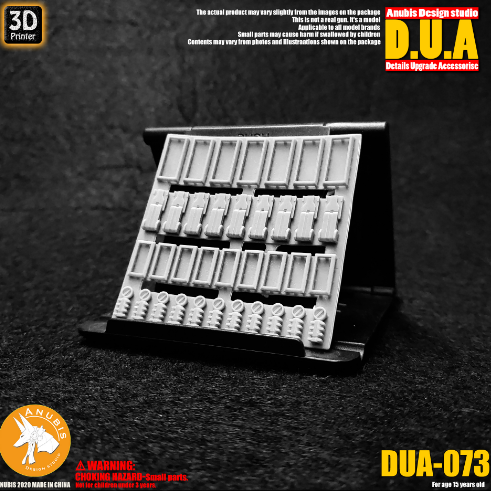 Anubis DUA073 3D Print Addon Detail Parts For MG HG RG Gundam