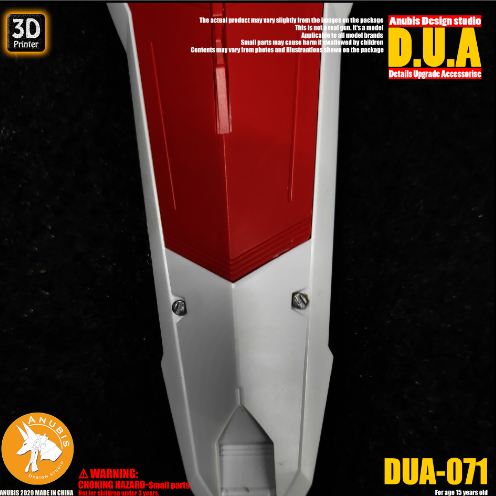 Anubis DUA071 3D Print Addon Detail Parts For MG HG RG Gundam