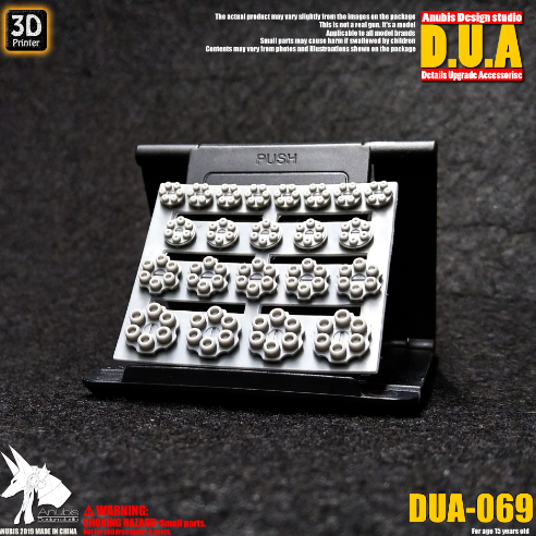 Anubis DUA069 3D Print Addon Detail Parts For MG HG RG Gundam