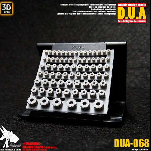 Anubis DUA068 3D Print Addon Detail Parts For MG HG RG Gundam