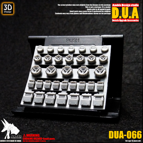 Anubis DUA066 3D Print Addon Detail Parts For MG HG RG Gundam