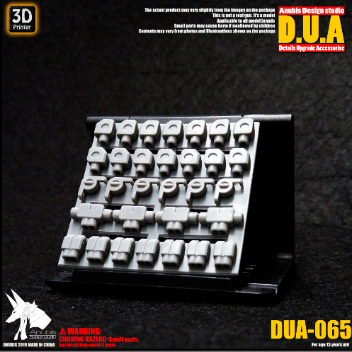 Anubis DUA065 3D Print Addon Detail Parts For MG HG RG Gundam