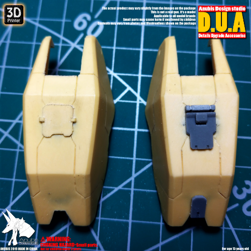 Anubis DUA063 3D Print Addon Detail Parts For MG HG RG Gundam