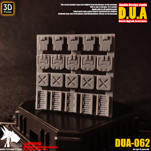 Anubis DUA062 3D Print Addon Detail Parts For MG HG RG Gundam