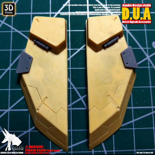 Anubis DUA062 3D Print Addon Detail Parts For MG HG RG Gundam