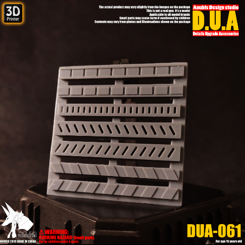 Anubis DUA061 3D Print Addon Detail Parts For MG HG RG Gundam