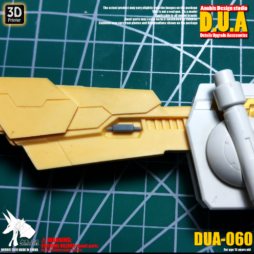 Anubis DUA060 3D Print Addon Detail Parts For MG HG RG Gundam