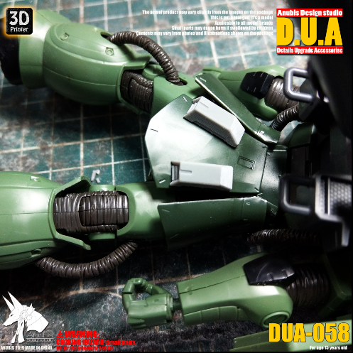 Anubis DUA058 3D Print Addon Detail Parts For MG HG RG Gundam