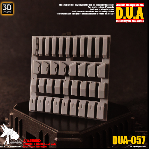 Anubis DUA057 3D Print Addon Detail Parts For MG HG RG Gundam