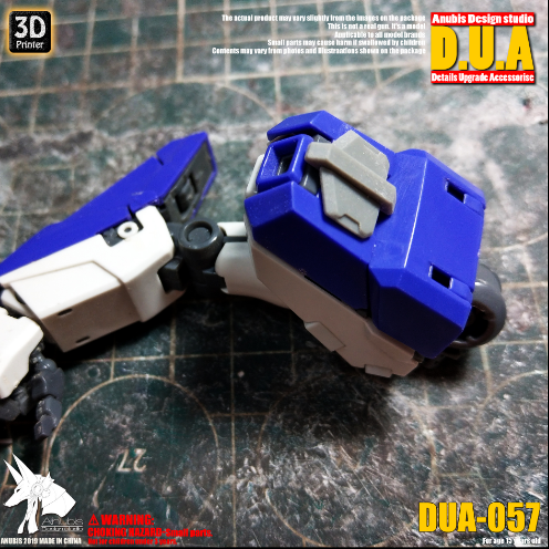 Anubis DUA057 3D Print Addon Detail Parts For MG HG RG Gundam