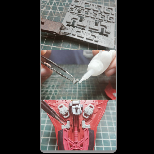 Anubis DUA056 3D Print Addon Detail Parts For MG HG RG Gundam