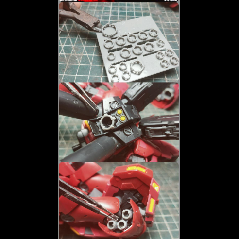 Anubis DUA053 3D Print Addon Detail Parts For MG HG RG Gundam