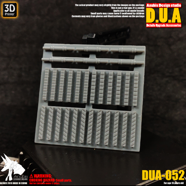 Anubis DUA052 3D Print Addon Detail Parts For MG HG RG Gundam