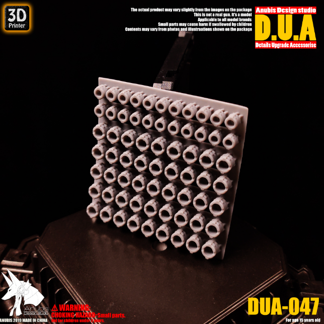 Anubis DUA047 3D Print Addon Detail Parts For MG HG RG Gundam