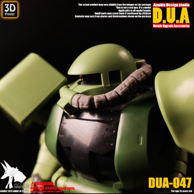 Anubis DUA047 3D Print Addon Detail Parts For MG HG RG Gundam