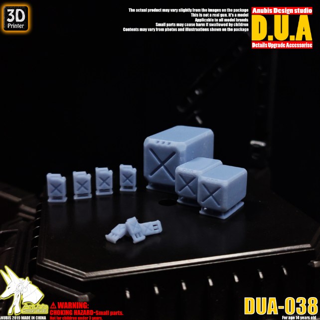 Anubis DUA038 3D Print Addon Detail Parts For MG HG RG Gundam