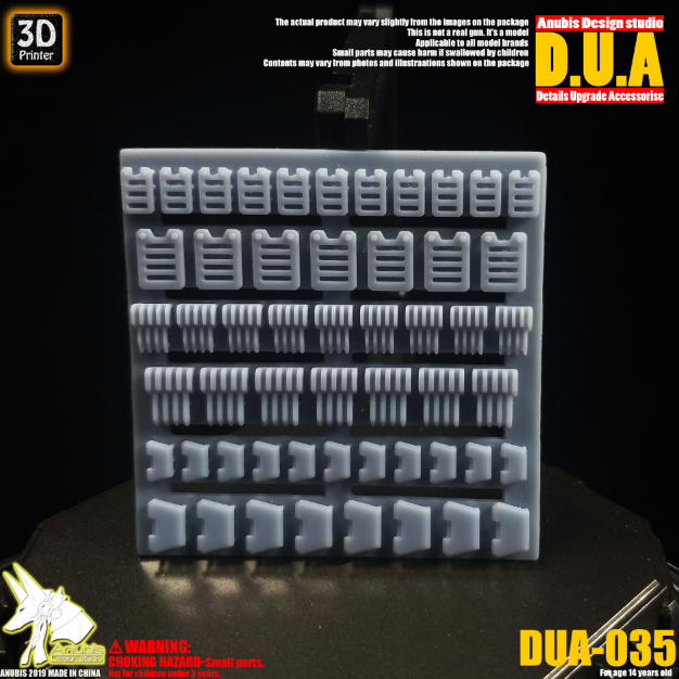 Anubis DUA035 3D Print Addon Detail Parts For MG HG RG Gundam