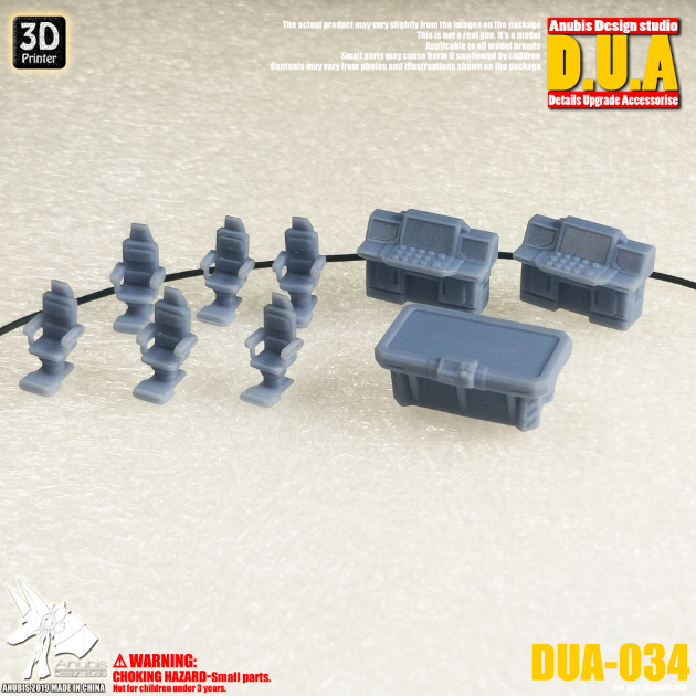 Anubis DUA034 3D Print Addon Detail Parts For MG HG RG Gundam