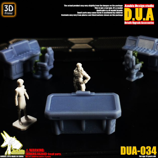 Anubis DUA034 3D Print Addon Detail Parts For MG HG RG Gundam