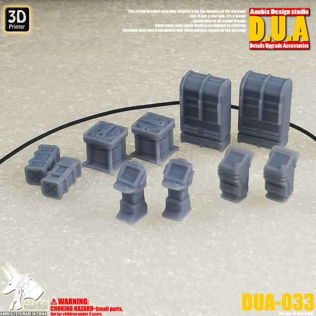 Anubis DUA033 3D Print Addon Detail Parts For MG HG RG Gundam