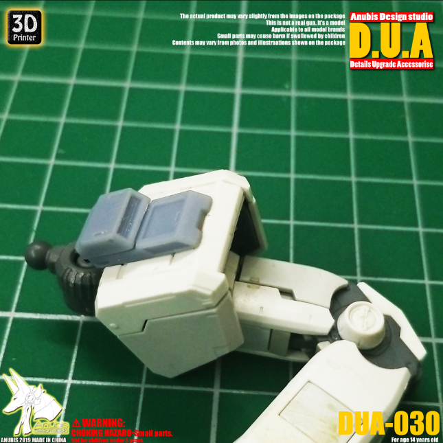 Anubis DUA030 3D Print Addon Detail Parts For MG HG RG Gundam