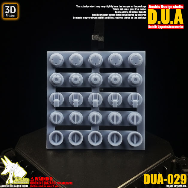 Anubis DUA029 3D Print Addon Detail Parts For MG HG RG Gundam