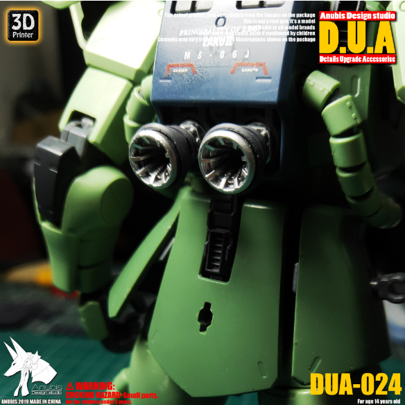 Anubis DUA024 3D Print Addon Detail Parts For MG HG RG Gundam