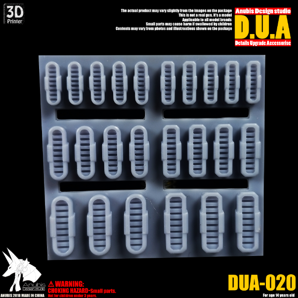 Anubis DUA020 3D Print Addon Detail Parts For MG HG RG Gundam