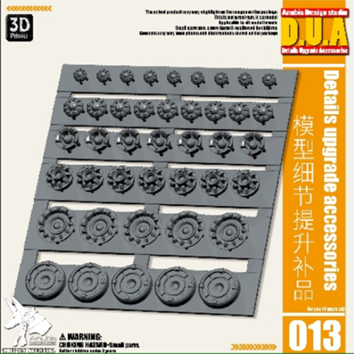 Anubis DUA001-050 (DUA series) 3D Print Addon Detail Parts For MG HG RG Gundam