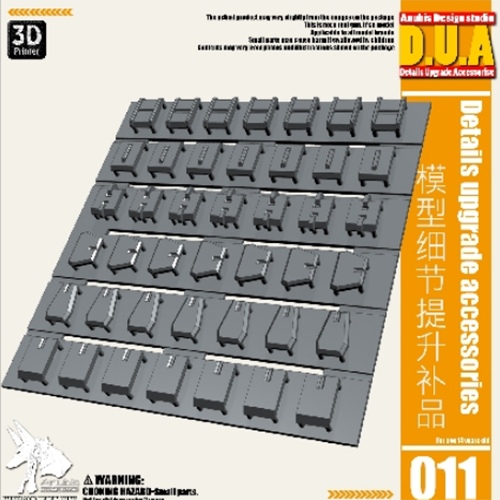 Anubis DUA001-050 (DUA series) 3D Print Addon Detail Parts For MG HG RG Gundam