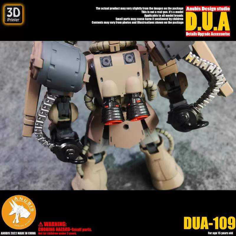 Anubis DUA109 3D Print Addon Detail Parts For MG HG RG Gundam