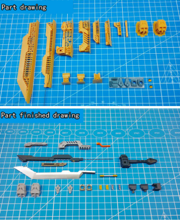 ANUBIS EX002 Gundam 1/100 General Weapon Equipment