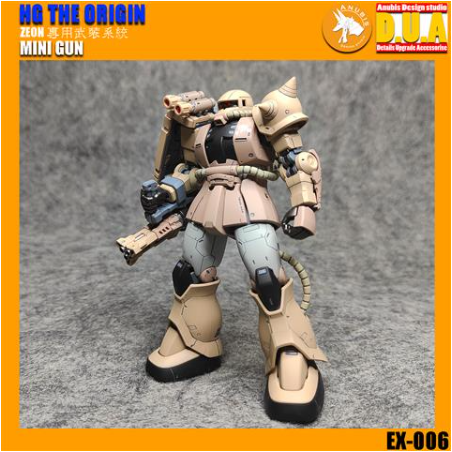 ANUBIS EX006 Weapon Equipment For THE ORIGIN 1/144 HG ZAKU