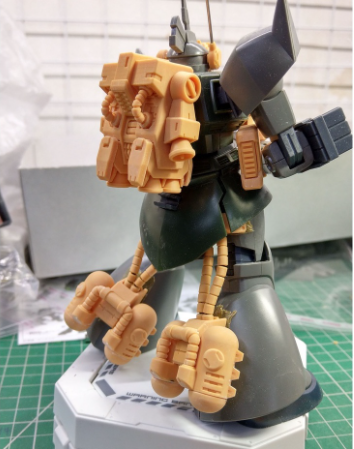 ANUBIS EX007 Armament System Backpack For HG 1/144 MS-14 MS-014 GELGOOG Gundam