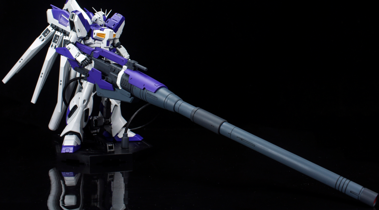 EW HYPER MEGA BAZOOKA LAUNCHER FOR MG 1/100 NU HI NU GUNDAM