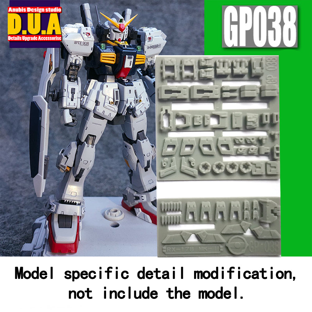 ANUBIS GP001-050 (GP series) 3D Print Addon Detail Parts For MG HG RG GUNDAM